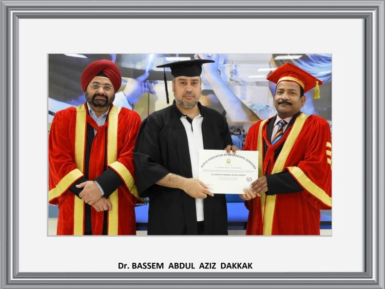 Surgeons and Gynaecologists taking training at World Laproscopy ...