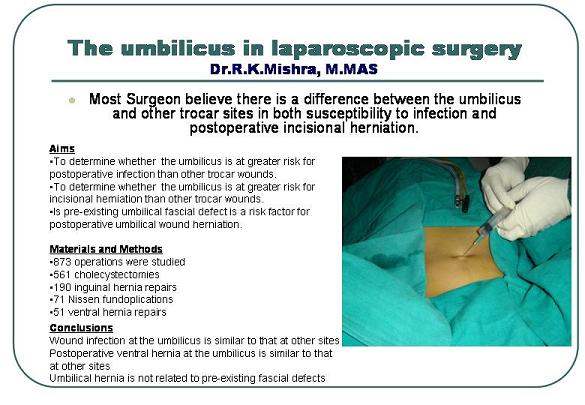 the umbilicus in laparoscopic surgery