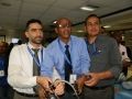 Surgeon & Gynaecologist Practiceing Laparoscopic Intra corporeal Tumble Square Knot Demonstration By Prof Dr. R. K. Mishra