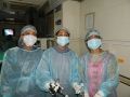 Gynecologists Practicing Laparoscopic Tubal Recanalization, Salpingectomy and Pelvic Lymphadenectomy and Tissue Retrieval in Endobag By Dr. J. S. Chowhan.