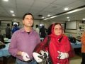 Today Surgeons and Gynecologist Practicing Laparoscopic Extracorporeal Weston Knot Demonstration By Dr J.S. Chowhan.