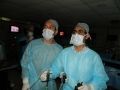 Prof Dr. R.K. Mishra Explaining & Demonstrate to Surgeons Laparoscopic Nissan Fundoplication on the Live Tissue
