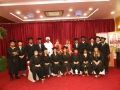 Graduation and Certification Ceremony Program of the D.MAS Batch February 2019 Group photograph of the doctors with Prof.Dr. R. K. Mishra and Dr. J.S. Chowhan at World Laparoscopy Hospital