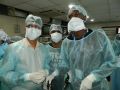 Today Surgeons performing Laparoscopic Transabdominal Preperitoneal Inguinal Hernia Repair (TAPP) on the Live Tissue.