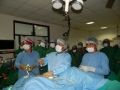 Live Demonstration of Laparoscopic appendectomy and Hysterosalpingography and Laparoscopy for Tubal Patency in Infertile Women in Operation Theater at WLH performed by Dr. R K Mishra.