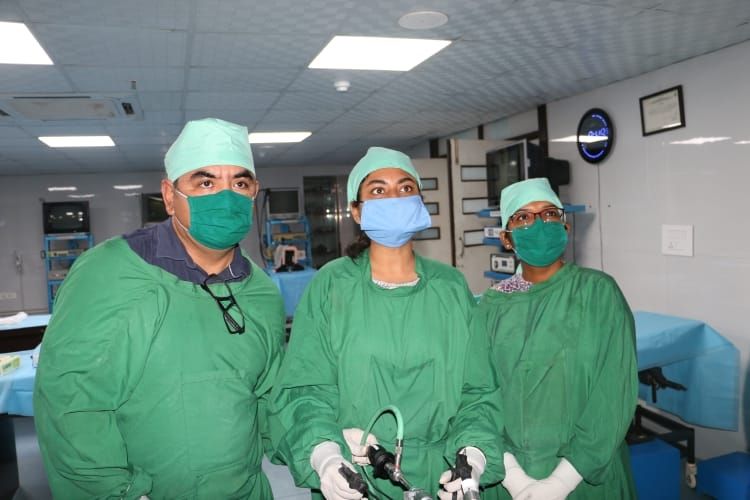 In the gynecological laparoscopic wet lab, gynecologists practice live tissue surgeries, refining skills in tubal sterilization, salpingostomy, ovarian drilling,and hysterectomy Ethical concerns prompt the search for alternatives like cadaveric model