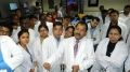 Surgeon & Gynecologist Practicing Intracorporeal Surgeons Knot Demonstration by Prof. Dr. R K Mishra