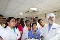 Hands on Training in Minimal Access Surgery surgeon & Gynecologist Practicing Tissue Retrieval techniques and Port closer techniques Demonstration By Dr. J. S. Chowhan