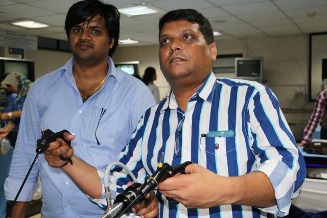 Laparoscopic Surgery Training Batch August 2016 at WLH