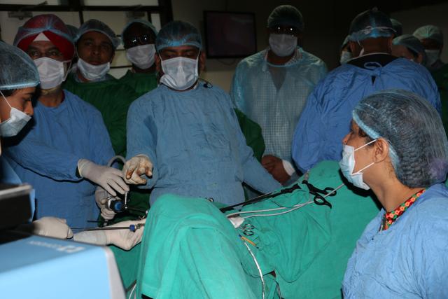 Laparoscopic surgery Training batch october 2016