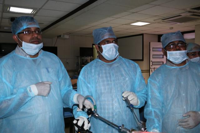 Laparoscopic Surgery Training batch September 2016