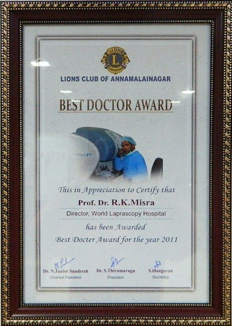 Best Doctor Award