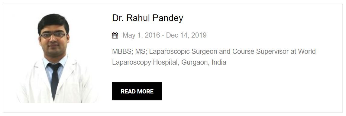 Dr. Rahul Pandey