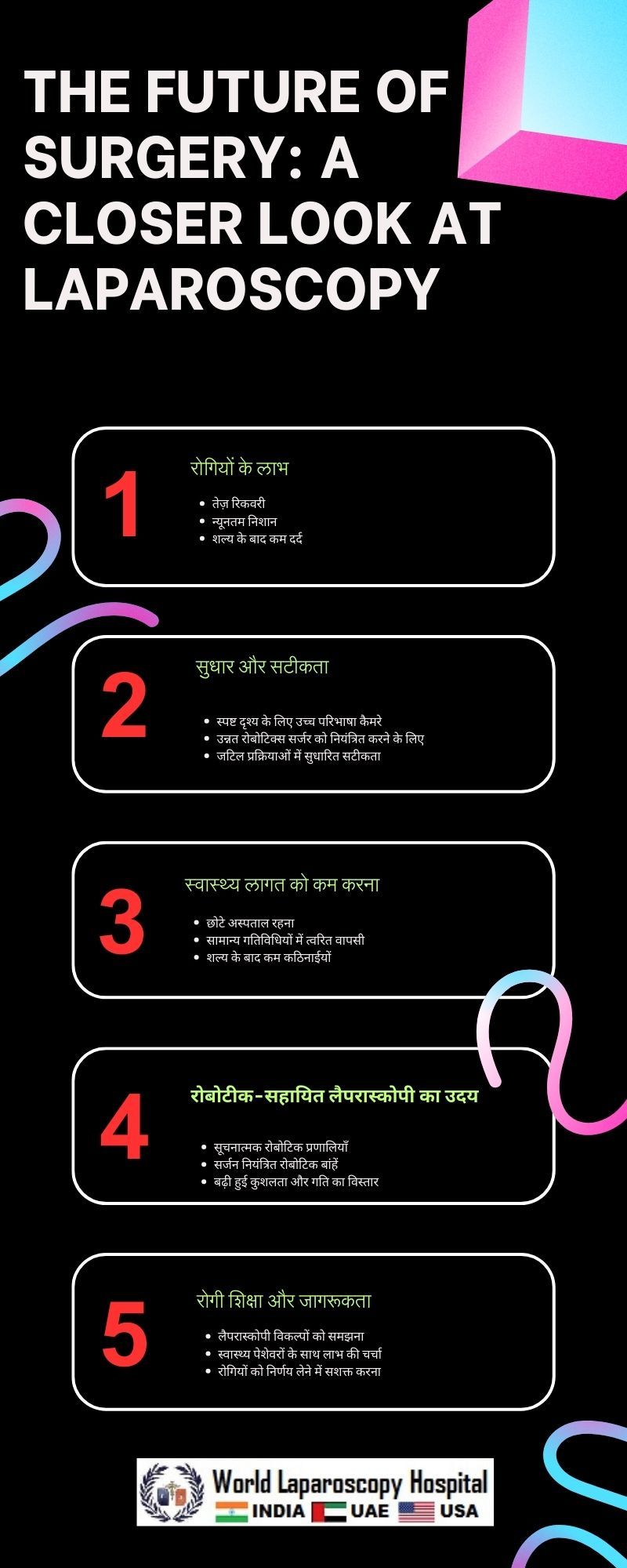 सर्जरी का भविष्य: लैपरास्कोपी की और एक नजर