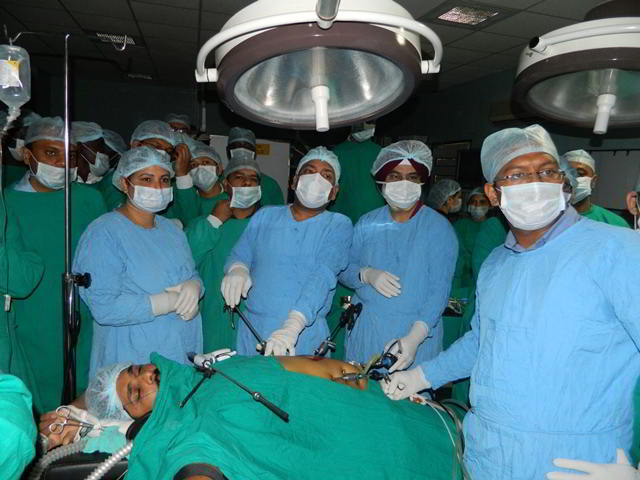 Hands On Laparoscopic Training