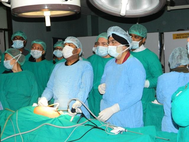 Hands On Laparoscopic Training