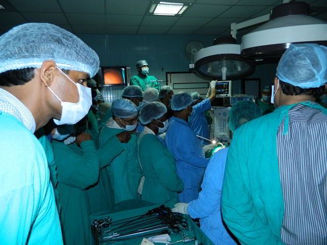 Laparoscopic Training at WLH