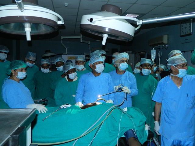 Laparoscopic Training at WLH