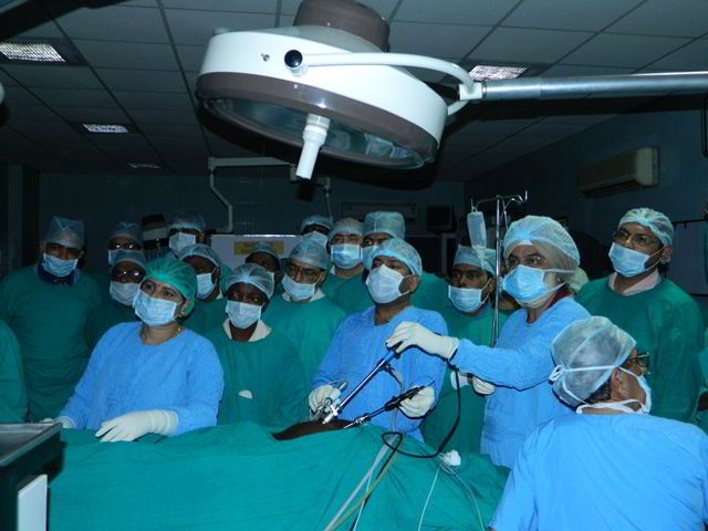 Laparoscopic Training at WLH