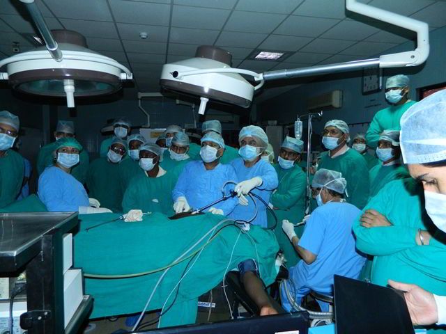 Laparoscopic Training at WLH