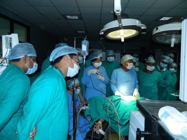 Laparoscopic Training at WLH