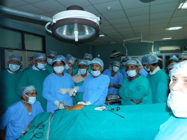 Laparoscopic Training at WLH