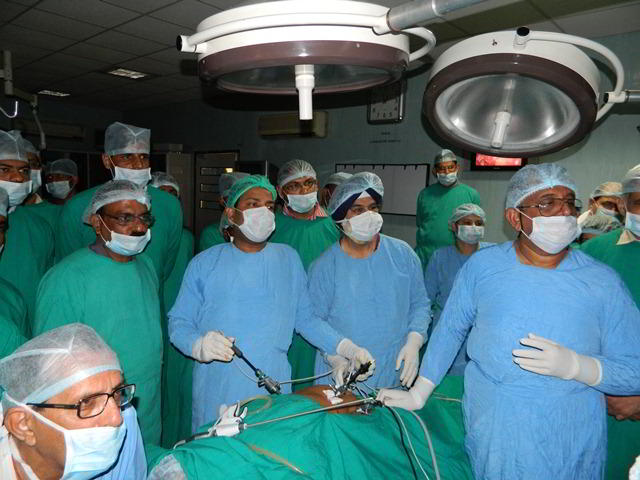 Laparoscopic Training at WLH