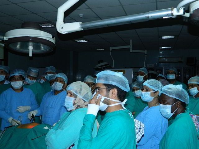 Laparoscopic Training at WLH