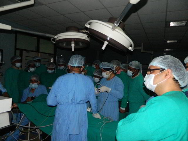 Laparoscopic Training at WLH