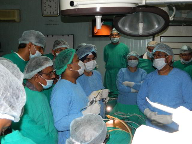 Laparoscopic Training at WLH