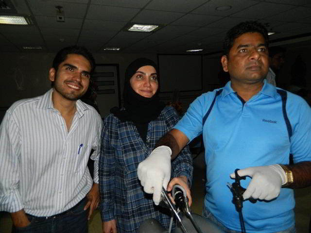 Laparoscopic Training at WLH