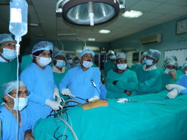 Laparoscopic Training at WLH