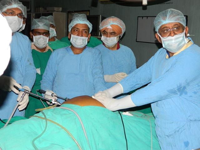 Laparoscopic Training at WLH