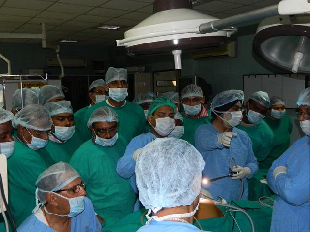 Laparoscopic Training at WLH