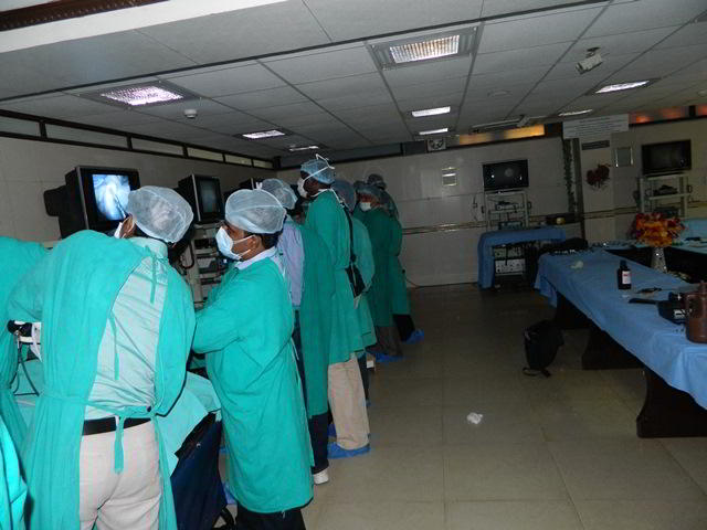 Laparoscopic Training at WLH