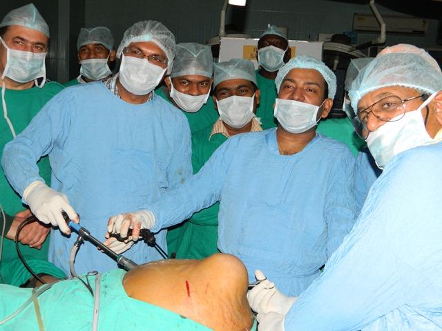 Laparoscopic Training at WLH