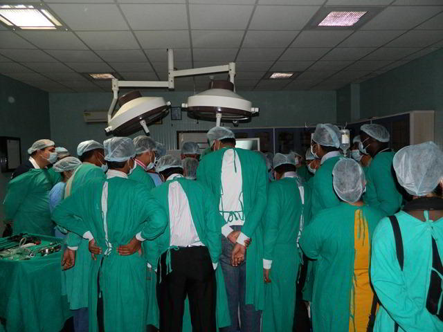 Laparoscopic Training at WLH