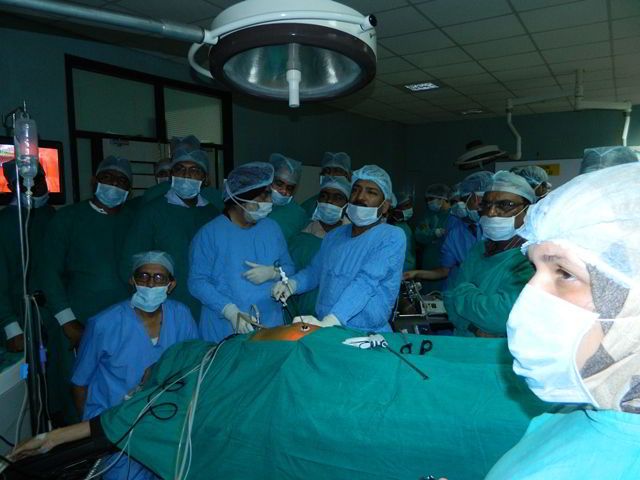 Laparoscopic Training at WLH