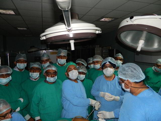 Laparoscopic Training at WLH