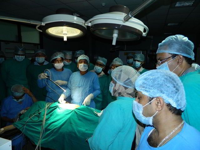 Laparoscopic Training at WLH