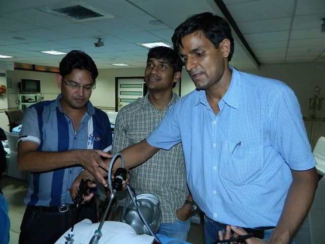 Laparoscopic Training at WLH