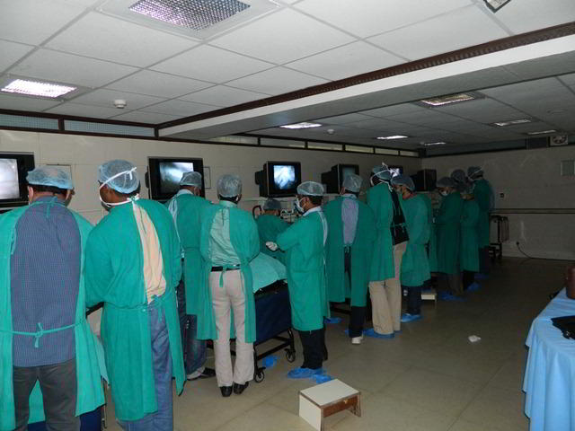 Laparoscopic Training at WLH