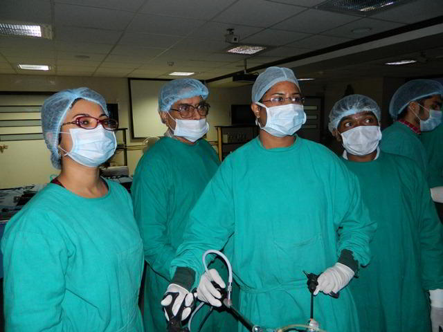 Laparoscopic Training at WLH