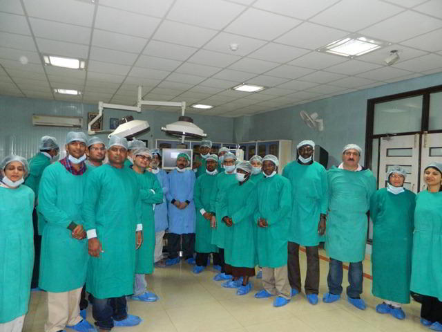 Laparoscopic Training at WLH