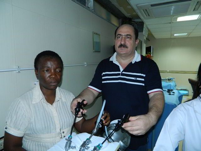 Laparoscopic Training at WLH