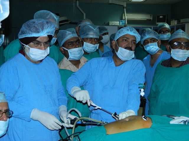 Laparoscopic Training at WLH