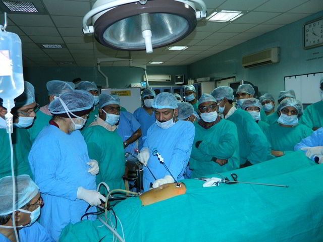 Laparoscopic Training at WLH