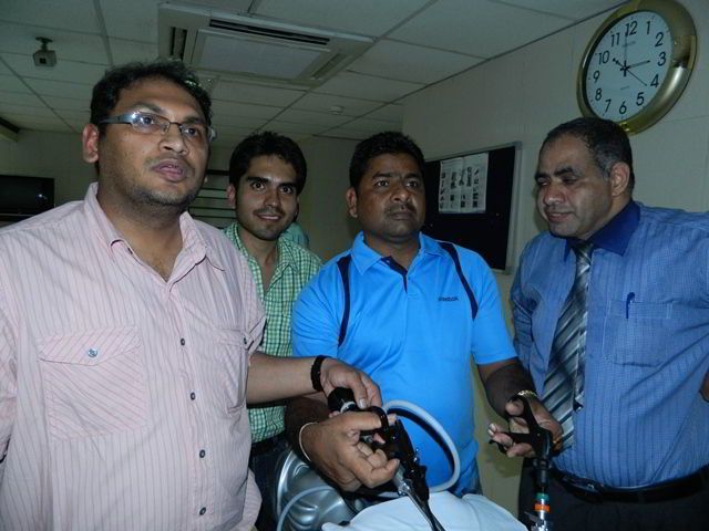 Laparoscopic Training at WLH