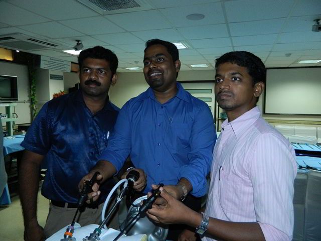 Laparoscopic Training at WLH