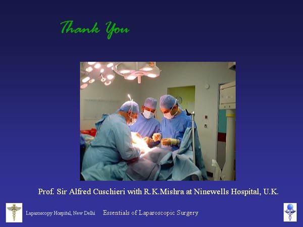 Laparoscopic Pictures From World Laparoscopy Hospital